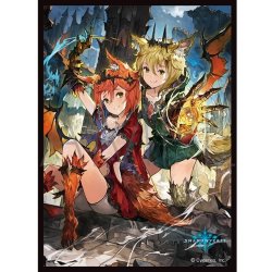 画像1: 「夕闇の人狼・ルージュ＆ヴェール」(No.MT1862)  きゃらスリーブコレクション マットシリーズ Shadowverse(1個)[サプライ]