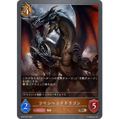 画像1: ツインヘッドドラゴン[SVE_BP02-067BR]