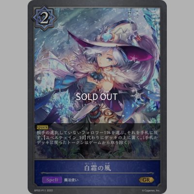 画像1: ★GRプレミアム★白霜の風[SVE_BP02-P11GR]