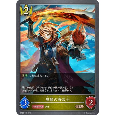 画像1: 無頼の野武士[SVE_BP06-029 BR]