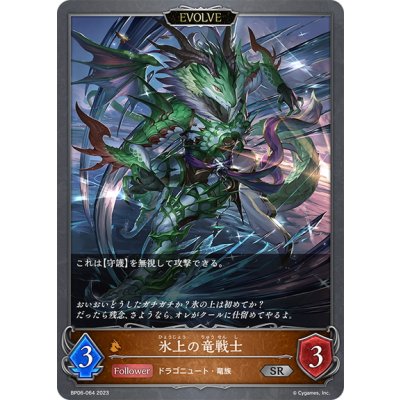 画像1: 【EVOLVE】氷上の竜戦士[SVE_BP06-064 SR]