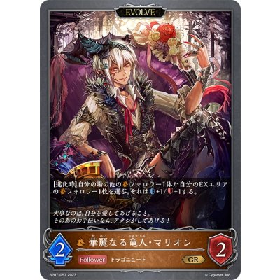画像1: 【EVOLVE】華麗なる竜人・マリオン[SVE_BP07-057_GR]