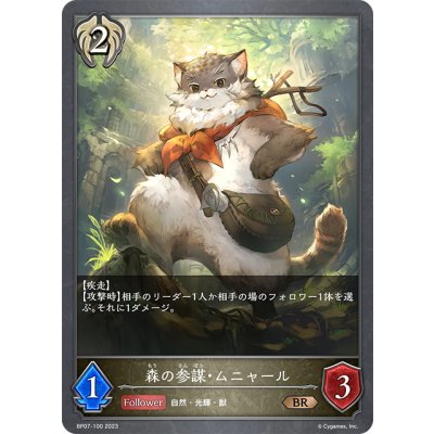 画像1: 森の参謀・ムニャール[SVE_BP07-100_BR]