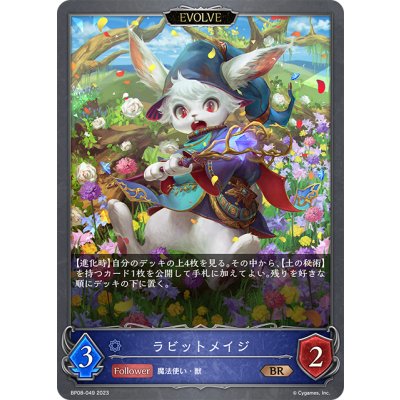 画像1: 【EVOLVE】ラビットメイジ[SVE_BP08-049_BR]