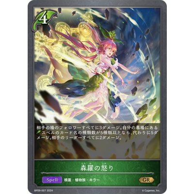 画像1: 森羅の怒り[SVE_BP09-007_GR]