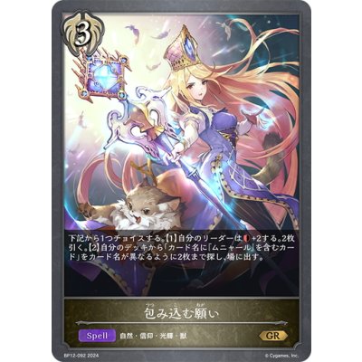 画像1: 包み込む願い[SVE_BP12-092_GR]