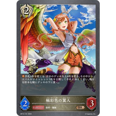 画像1: 極彩色の翼人[SVE_BP13-101_BR]