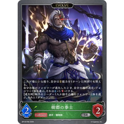 画像1: ★SRプレミアム★【EVOLVE】樹都の拳士[SVE_BP18-P06_SR]