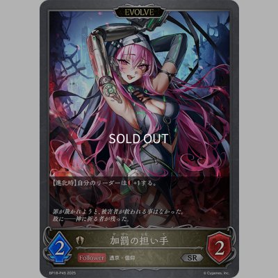 画像1: ★SRプレミアム★【EVOLVE】加罰の担い手[SVE_BP18-P45_SR]