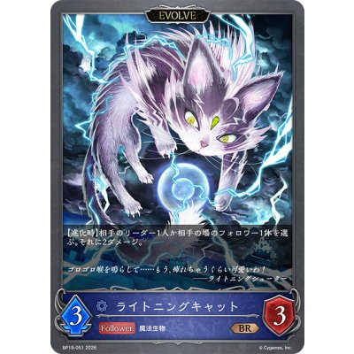 画像1: 【EVOLVE】ライトニングキャット[SVE_BP19-051_BR]