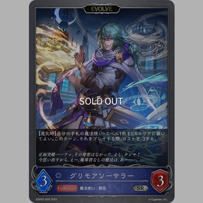 画像1: 【EVOLVE】グリモアソーサラー[SVE_EBD02-009_SR]