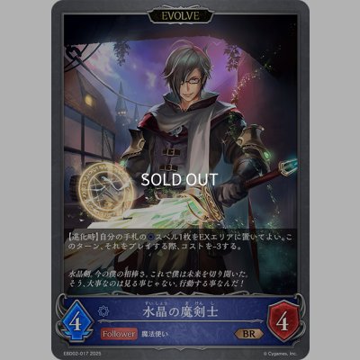 画像1: 【EVOLVE】水晶の魔剣士[SVE_EBD02-017_BR]