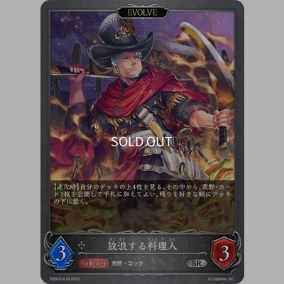 画像1: 【EVOLVE】放浪する料理人[SVE_EBD03-018_SR]