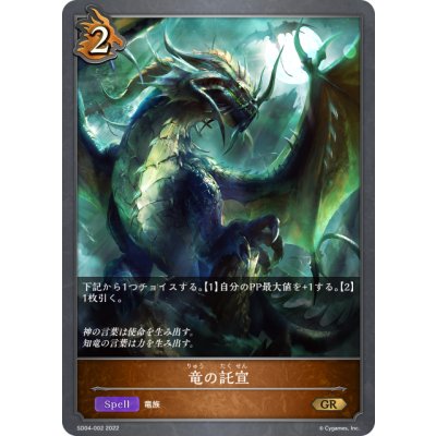 画像1: 竜の託宣[SVE_SD04-002GR]