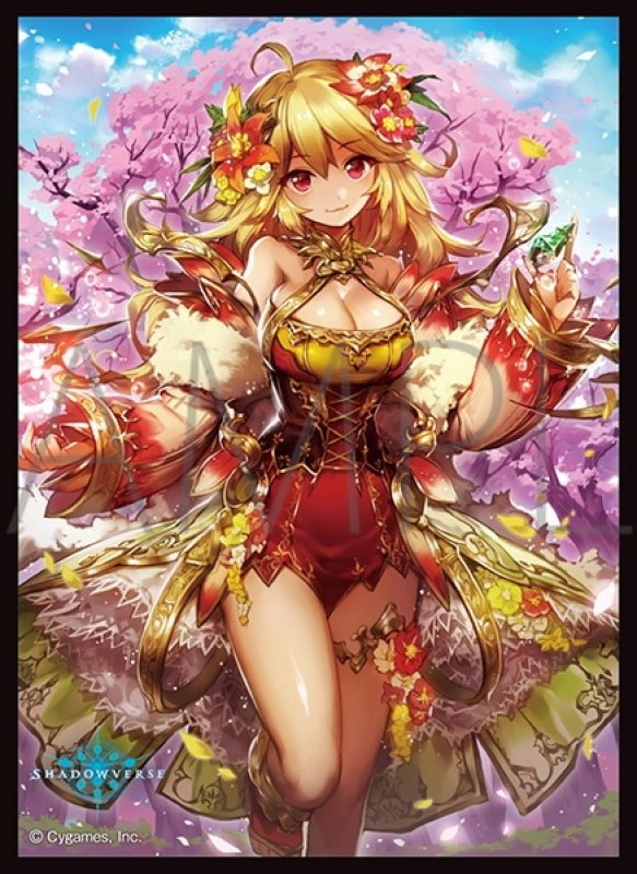 画像1: 「安らぎの女神・プルメリア」(No.MT1677)Shadowverseきゃらスリーブコレクション マットシリーズ Shadowverse(1個)[サプライ] (1)