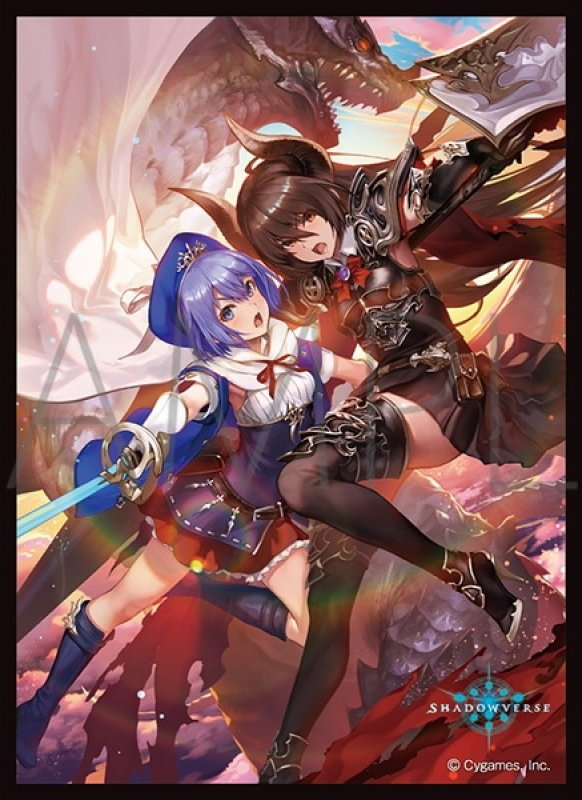 画像1: 「黒蒼の絆・フォルテ＆ミリアム」(No.MT1801)Shadowverse きゃらスリーブコレクション マットシリーズ Shadowverse(1個)[サプライ] (1)