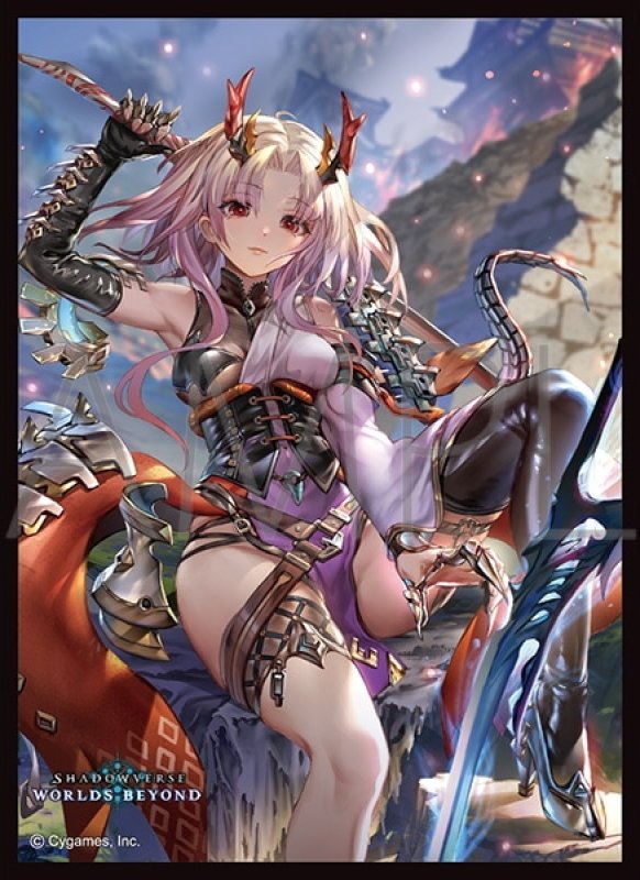 画像1: 「断頭の斬姫・サガツマツ」(No.MT2409) きゃらスリーブコレクション マットシリーズ Shadowverse: Worlds Beyond(1個)[新品商品] (1)