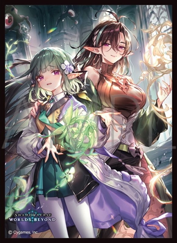 画像1: 【予約商品・全額前金制】【9/18(金)発売】「飛躍の姉妹・ベルディリア＆カステル」(No.MT2455) きゃらスリーブコレクション マットシリーズ Shadowverse: Worlds Beyond(1個)[新品商品] (1)