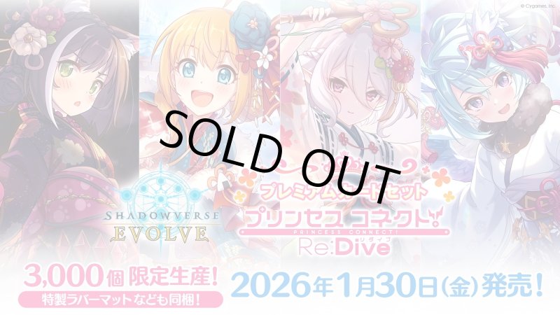 画像1: Shadowverse EVOLVE プレミアムカードセット「プリンセスコネクト！Re:Dive」(1個)(シャドウバース エボルヴ)[新品商品] (1)