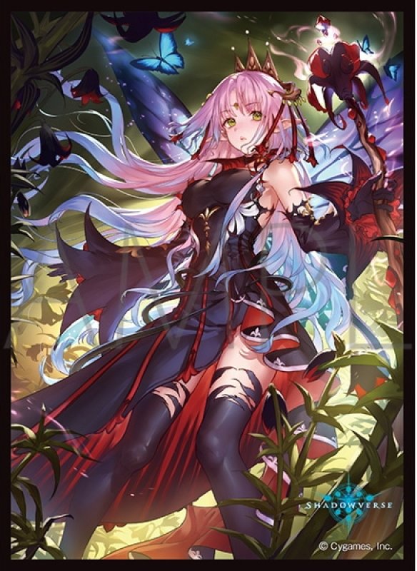 画像1: 「黒百合の女王・ノワリス」(No.MT1582)きゃらスリーブコレクション マットシリーズ Shadowverse(1個)[サプライ] (1)