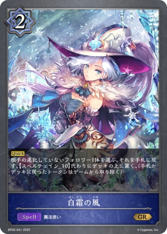画像1: 白霜の風[SVE_BP02-041GR] (1)