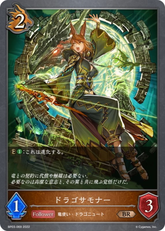 画像1: ドラゴサモナー[SVE_BP03-069BR] (1)