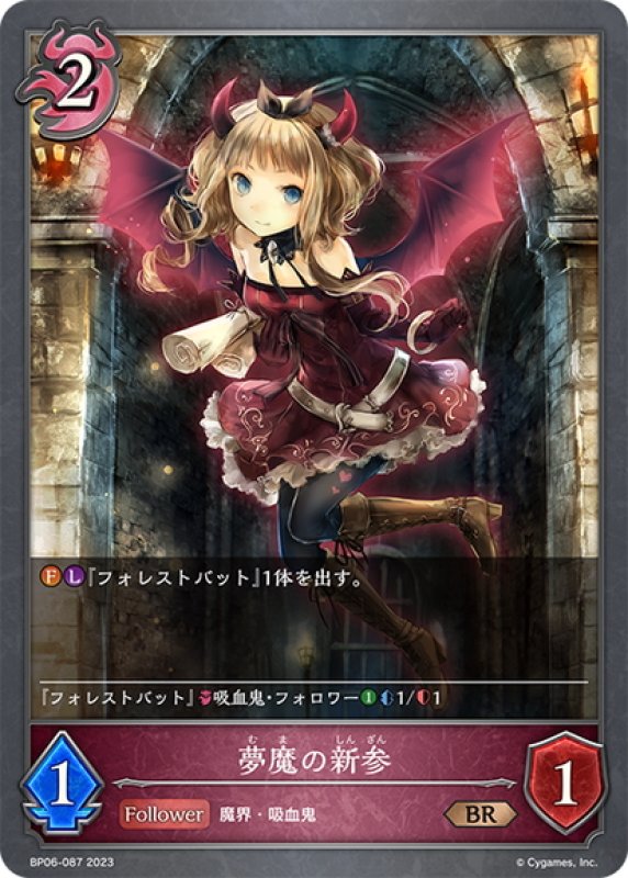 画像1: 夢魔の新参[SVE_BP06-087 BR] (1)