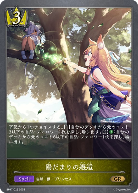 画像1: 陽だまりの邂逅[SVE_BP17-025_GR] (1)
