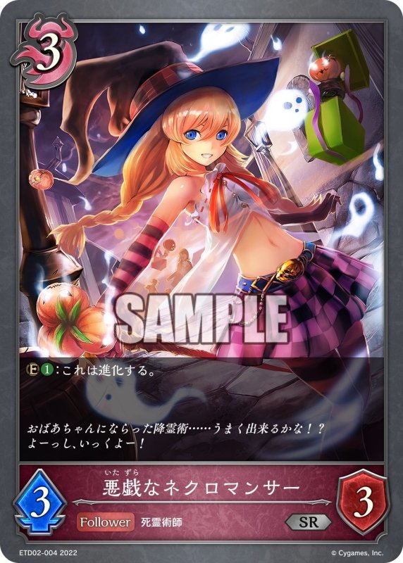画像1: 悪戯なネクロマンサー[SVE_ETD02-004SR] (1)